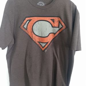 Cleveland-Super C Orange and Brown Edition T-shirt XL